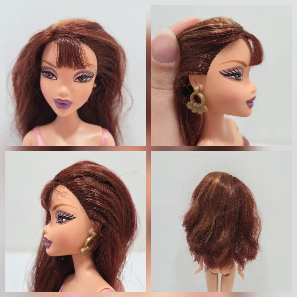 My Scene Sporty Style Chelsea Doll In Adidas Top Earrings - DAMAGED